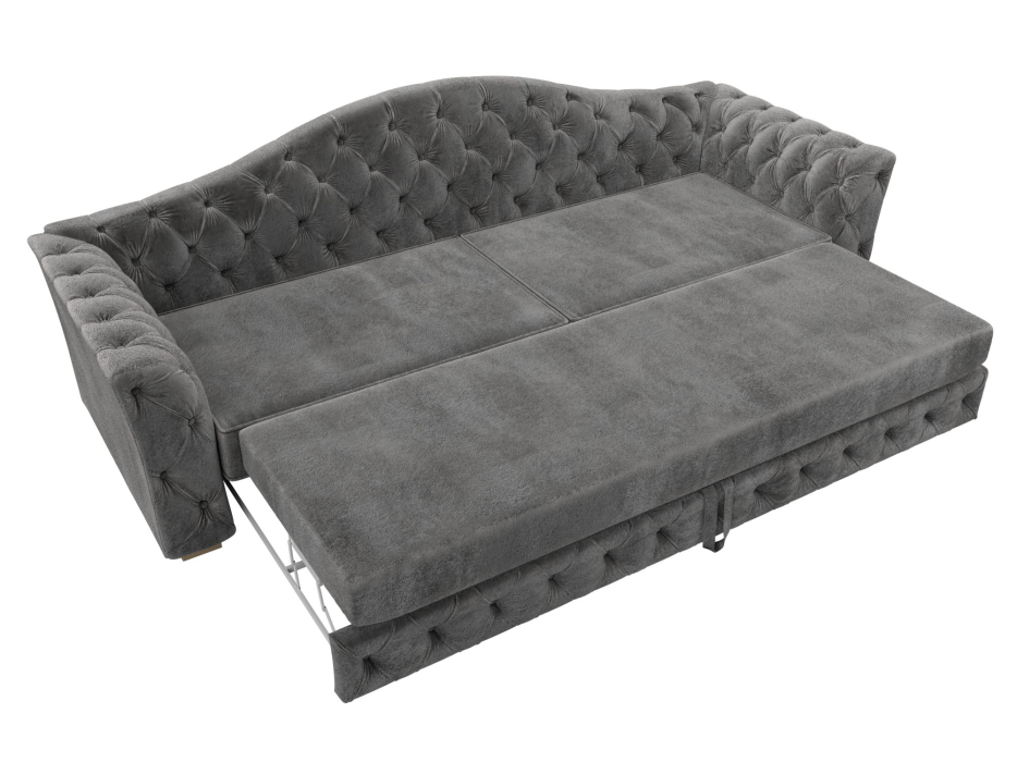 Диваны кровати со спальным местом, Диван прямой Артис, велюр TOWER