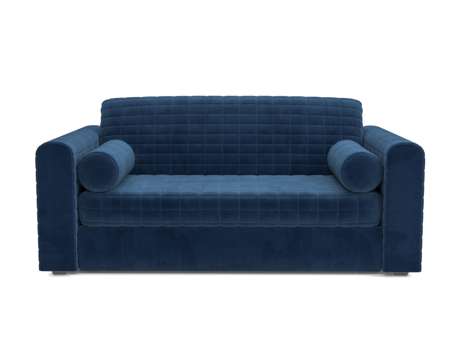 Диваны с ящиком для белья, Диван аккордеон Барон №5 НПБ 180х200 Велюр