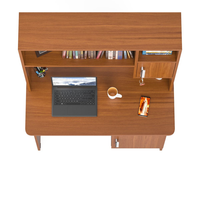 Детские столы, Стол письменный с надстройкой МД-1-09Н