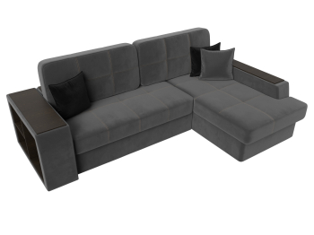 Угловой диван Брюссель правый угол, велюр