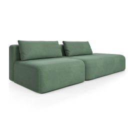 Диван прямой НОВЫЕ ЭМОЦИИ, угол правый