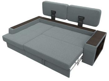 Диван угловой Брюссель левый угол, рогожка Амур