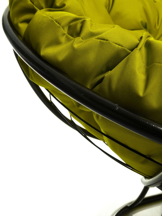 Диваны, Диван МАМАСАН без ротанга чёрный металл