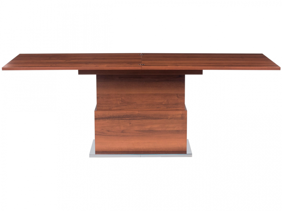 Обеденные столы, Стол-трансформер Slide (опоры нержавеющая сталь)