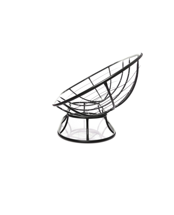 Диваны, Диван МАМАСАН без ротанга чёрный металл