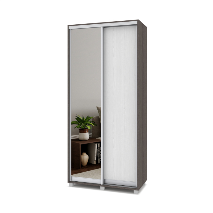 Шкафы-купе, Шкаф-купе 2-дв  Роланд Р402  (в2200*ш1000*г450)