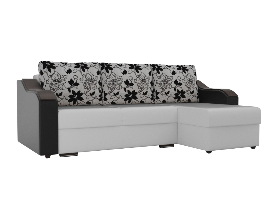 Диваны угловые в гостиную, Диван угловой Монако,эко- кожа,правый угол