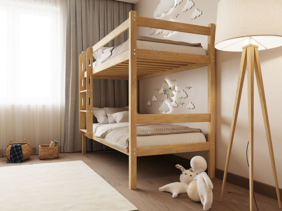 Кровати из массива, Двухъярусная кровать Мартина 80х190