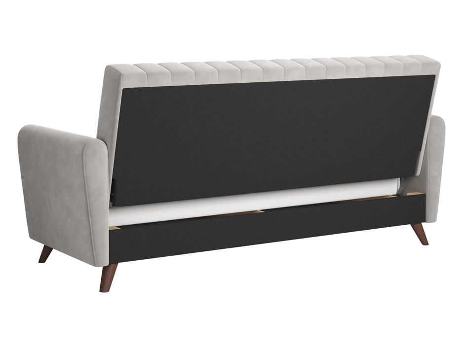 Диваны с ящиком для белья, Диван прямой Монако Велюр