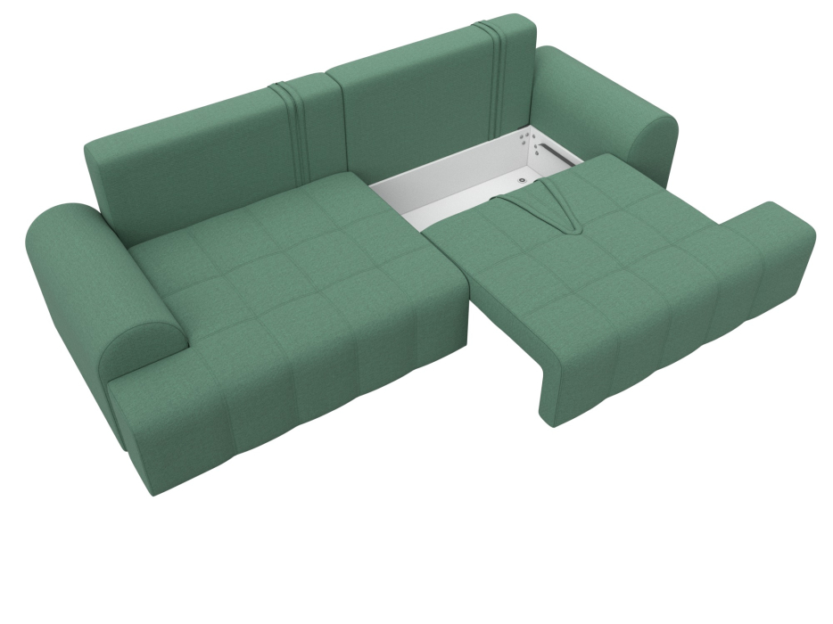 Диваны еврокнижки, Диван прямой Лига-080, рогожка Амур