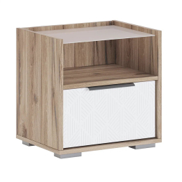 Тумба прикроватная Николь мод. 2, дуб альпийский