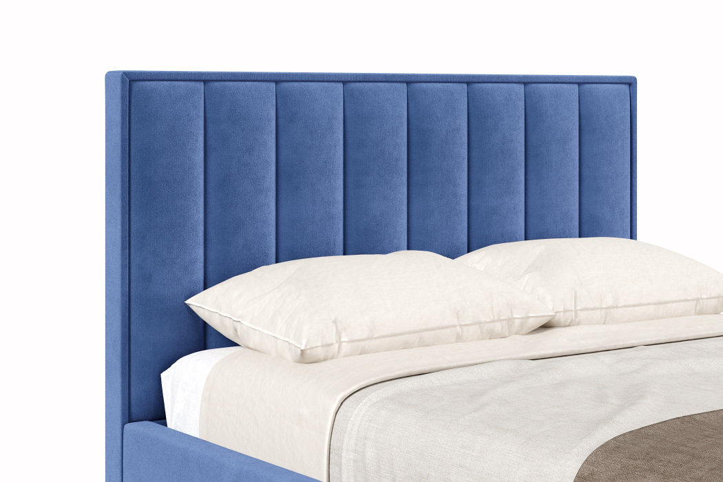 Мягкая кровать, Кровать Анкона 1400, велюр