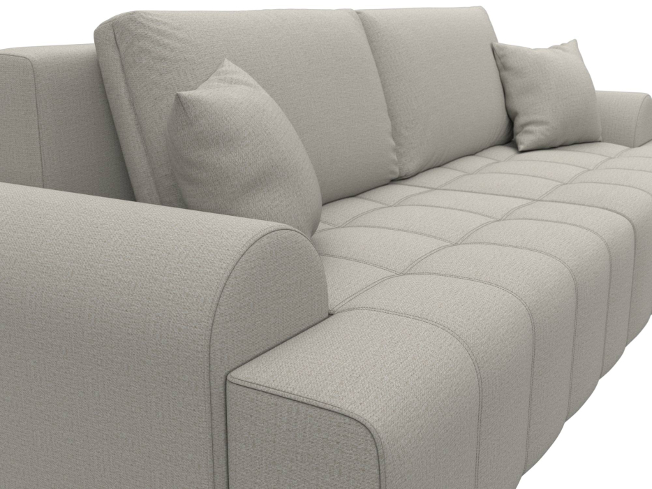 Диваны еврокнижки, Диван прямой Лига-080, рогожка Амур