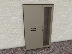 Шкафы распашные, Модульная система Грейс Шкаф ШК-5082  Гикори Джексон Темный