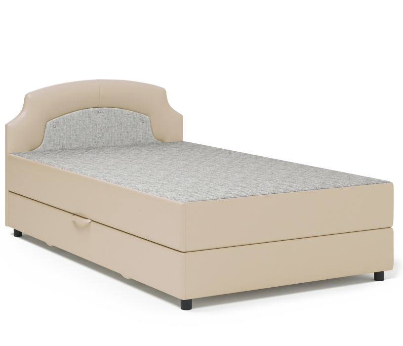 С подъемным механизмом, Кровать тахта Шарм 100 с подъемным механизмом, шенилл/экокожа