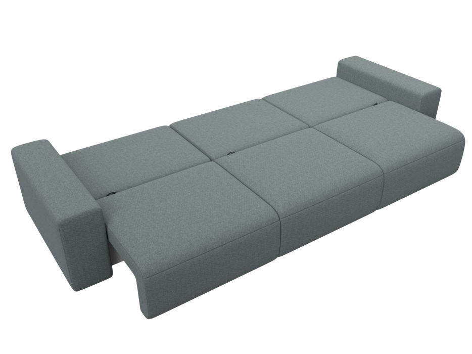 Диваны еврокнижки, Диван прямой Лига-036 НПБ Классик Лонг, рогожка Амур