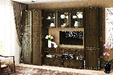 Стенки для гостиной, Модульная гостиная Карина композиция 23