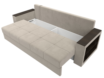 Диван прямой Дубай Лайт, микровельвет