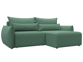 Диван угловой Лига-051 НПБ угол универсальный, рогожка Амур