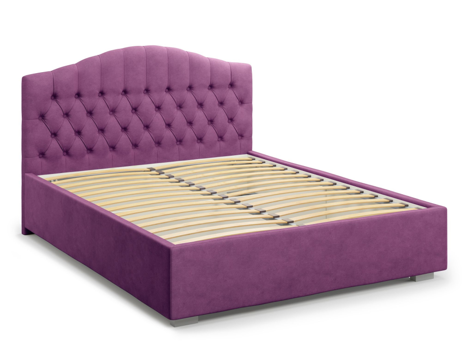 Мягкая кровать, Кровать Lugano 140 с ортопедическим основанием без ПМ