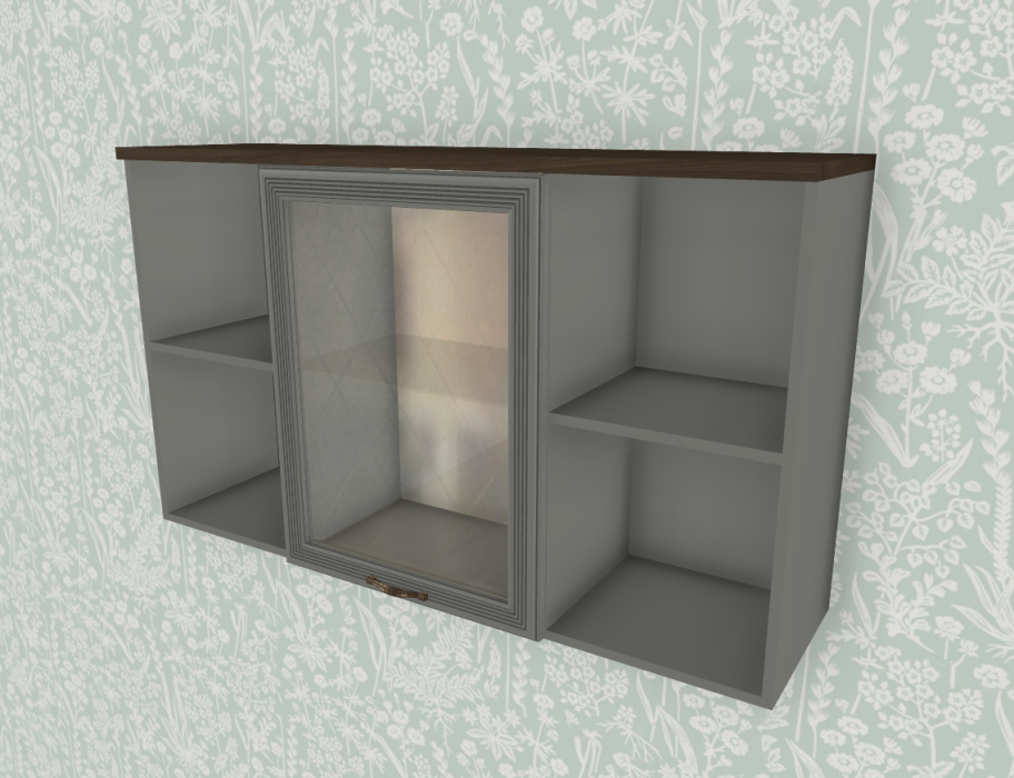 Настенные полки, Модульная система Карина Антресоль АН-1023