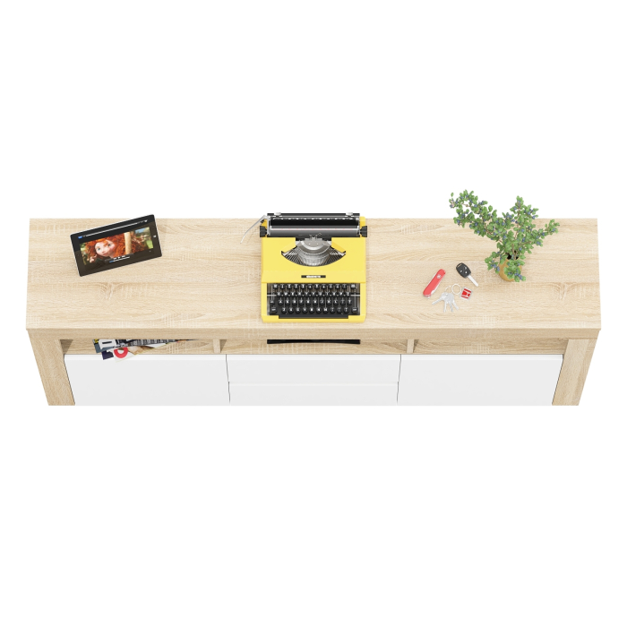 ТВ-тумбы, ТВ-тумба Сура 1604 с двумя ящиками и дверками