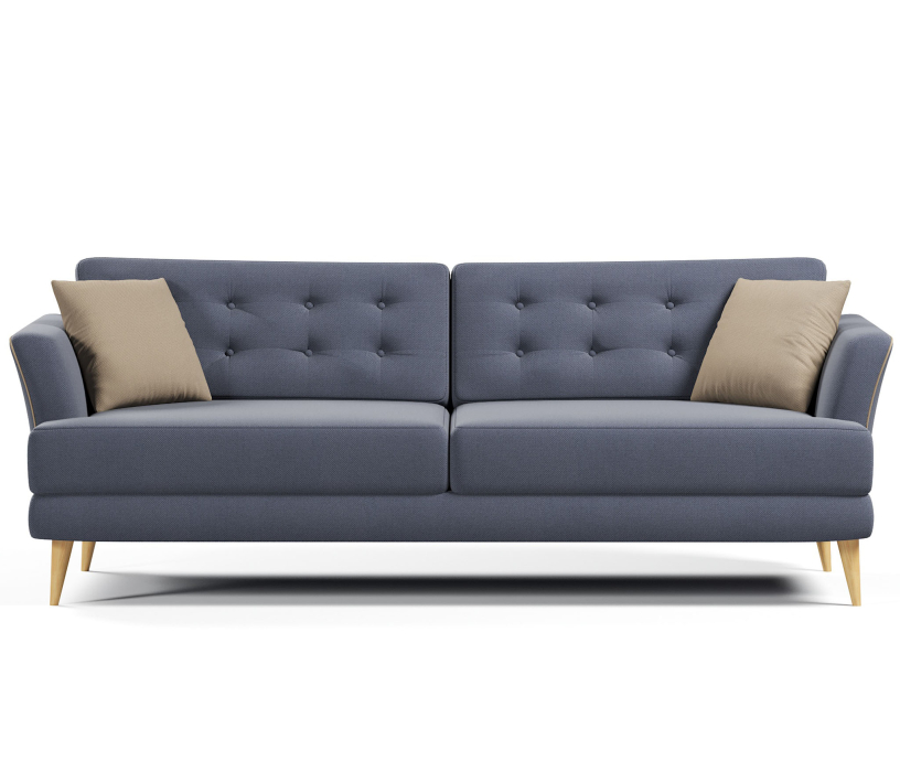 Диваны прямые, Диван прямой нераскладной Питсбург, велюр