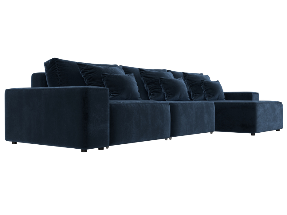 Диваны угловые в гостиную, Диван угловой Лига-074 угол универсальный, велюр TOWER