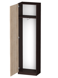 Распашной шкаф Лайф для одежды 60*40*215 Венге