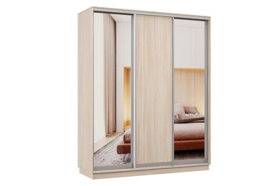 Шкаф-купе Премьер Лайт 36 (01;02;01) трехдверный