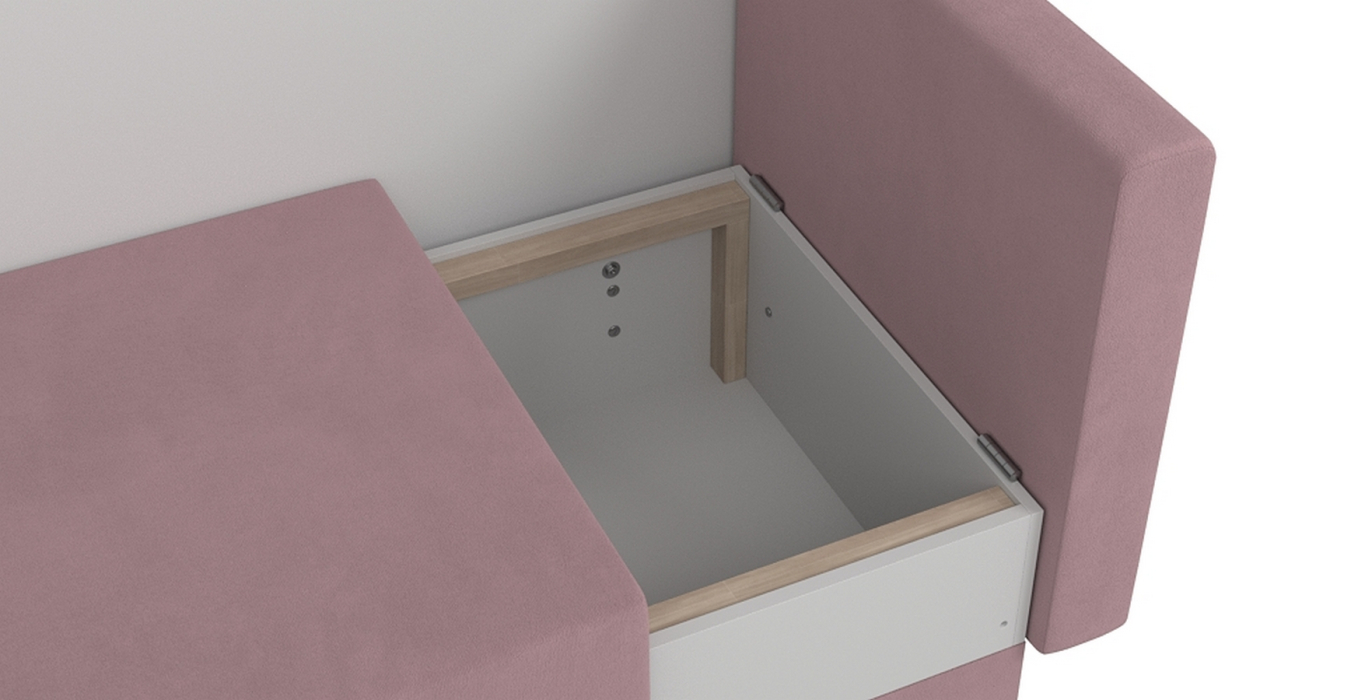 Диваны кровати со спальным местом, Кушетка Леон Lux, универсальный,  велюр