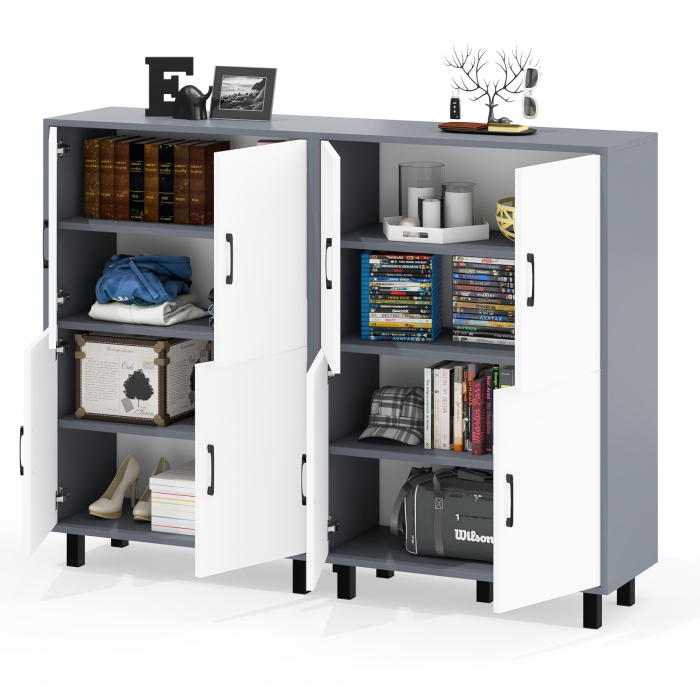 Комоды, Две тумбы-комода четыре распашных дверки РВК 126-804