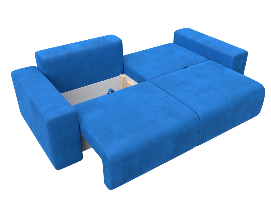 Диваны еврокнижки, Диван прямой Лига-036 Классик, велюр