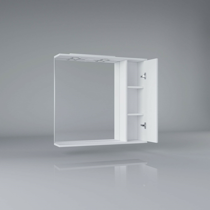 Зеркала, Зеркало-шкаф Francesca Avanti  Кубо 80 2С правый