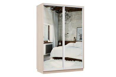 Шкаф-купе Премьер 03 ясень шимо светлый