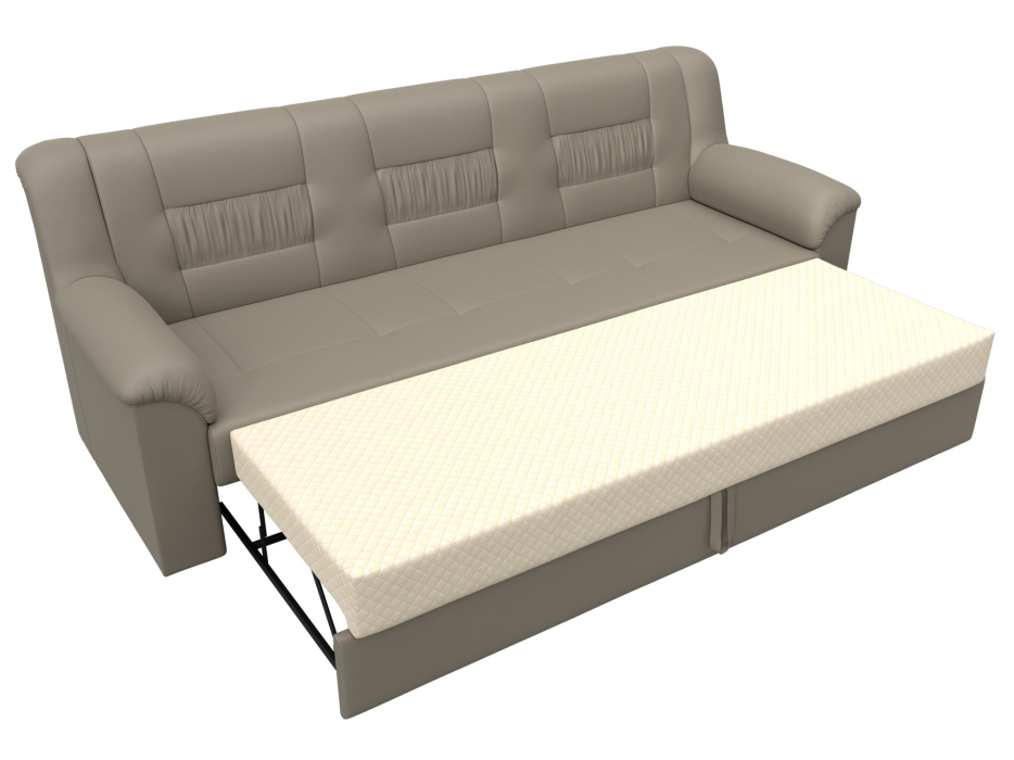 Диваны кровати со спальным местом, Диван прямой Карелия, экокожа GRIFON