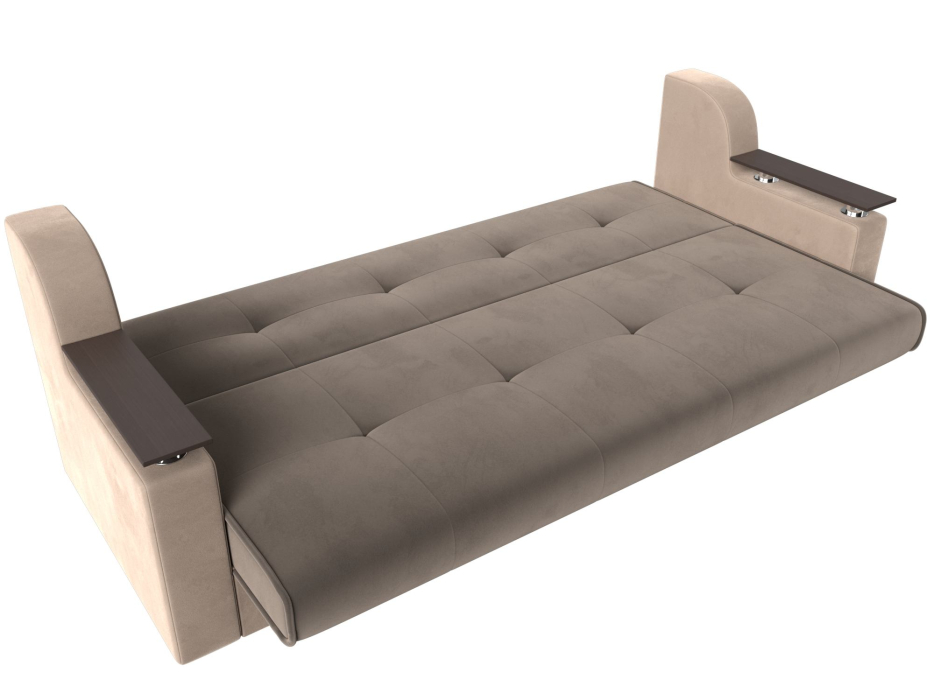 Диваны книжки, Прямой диван книжка Сенатор, велюр