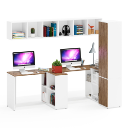 Домашний офис для двоих человек Лидер-8 № 22