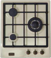 Встраиваемые варочные панели, Варочная поверхность газовая Ретро Korting HG 465 CTRB