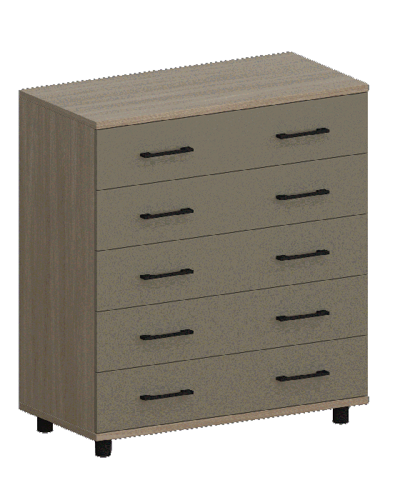 Комоды, Модульная система Грейс Комод КМ-5021  Ясень Асахи