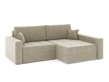 Диван-кровать угловой Брест 2 секции еврокнижка, рогожка