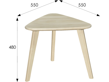 Стол журнальный Мебелик Ретро