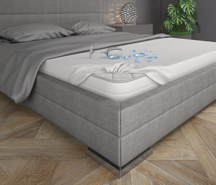 Защитные чехлы и наматрасники, Наматрасник-Аквастоп 800*1600 (матрас до h22см)