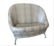 Дизайнерский маленький диван, Мини Диван Веста (Экокожа)