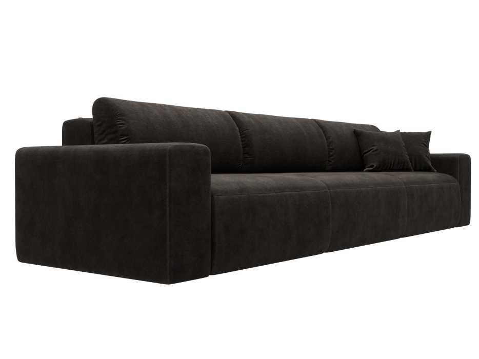 Диваны еврокнижки, Диван прямой Лига-036 НПБ Классик Лонг, велюр BRUT