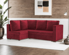 Диваны угловые в гостиную, Диван угловой Мансберг (Бархат)