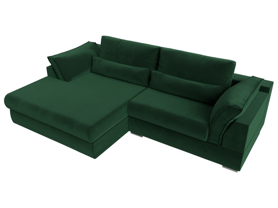 Диваны угловые в гостиную, Угловой диван Пекин угол левый, велюр