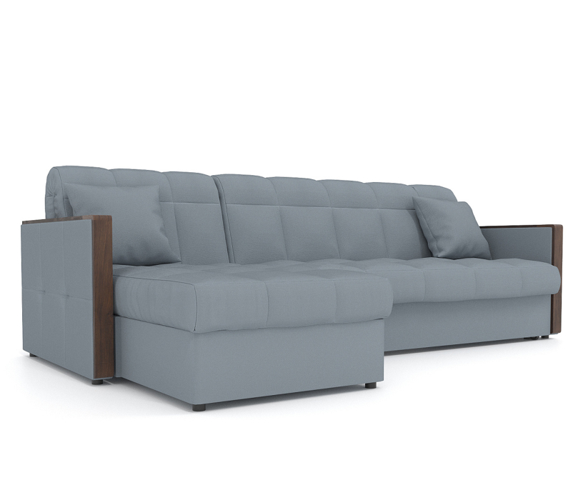 Диваны угловые в гостиную, Диван Лион 1,6 угол с оттоманкой