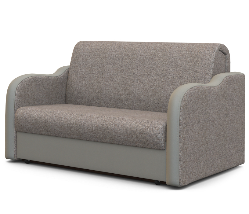 Диваны кровати со спальным местом, Диван-кровать Коломбо 160 экокожа/рогожка