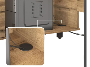 Стол рабочий универсальный Калифорния Хардвиг 1200 ЛДСП